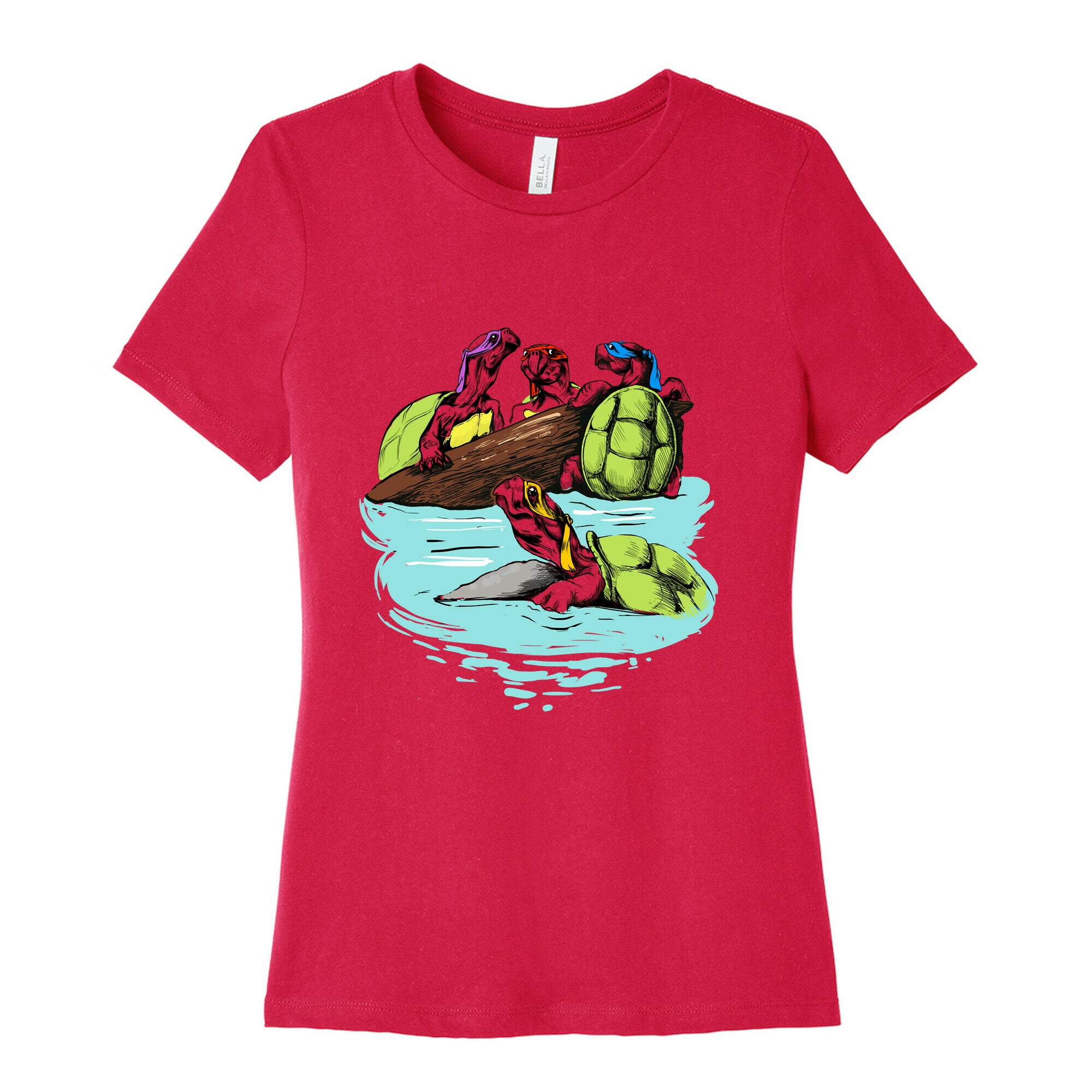 Turtle Power Women's Cotton Tee